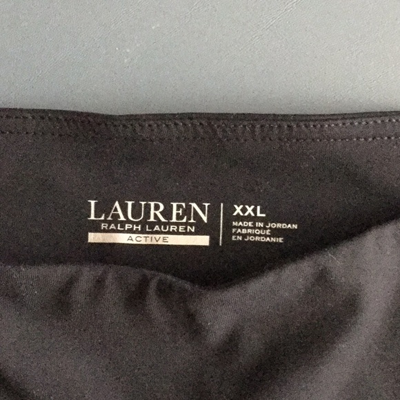 Ralph Lauren black workout pants. - Picture 2 of 6